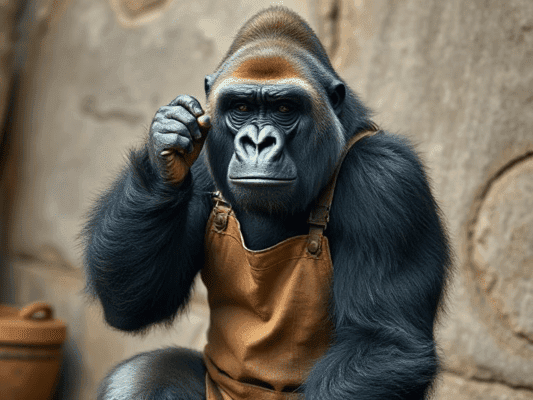 gorilla apron