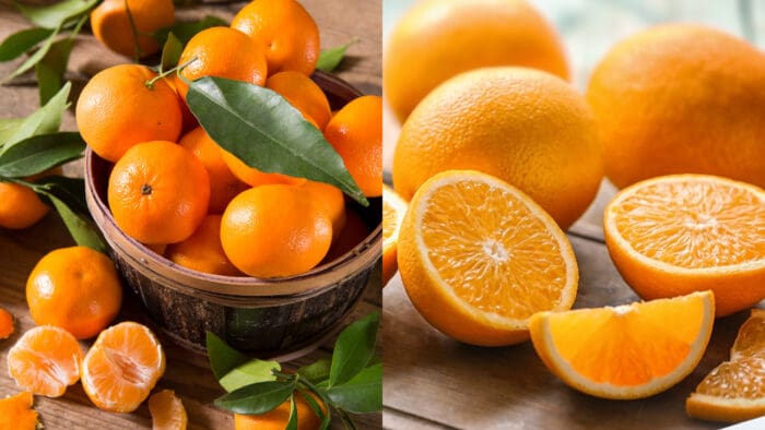 tangerine vs oranges