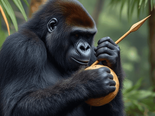 spear a coconut