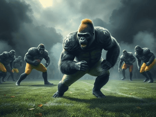 gorilla football
